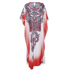 Bibi Designer White Dashiki Long Cape Red Floral Maxi Dress Women White Party Long Casual Dress Floral Maxi Cape Fit Flare Pencil Tunic Sexy Boho Dress African Dashiki Gorgeous Print Chiffon Long Sleeve Maxi Dress This beautiful long fitting white sheath dress with a cape is a must-have. Made of cotton with spandex hence the dress material stretches all four ways. The cape is made of chiffon and very long. Very stylish and quality for every occasion or casual. Can be worn all year round. Paisley Red Chiffon V-neck Maxi Dress, Festive White Maxi Dress For The Beach, White Festive Maxi Dress For Beach, Festive White Maxi Dress For Beach, Red Long Chiffon Dress, Red Traditional Maxi Dress, Traditional Red Tunic Maxi Dress, Red Bohemian Printed Maxi Dress, Red V-neck Beachwear Dress