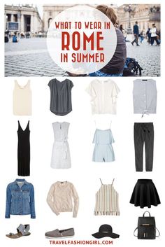 what to wear in rome in summer