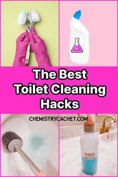 the best toilet cleaning hacks