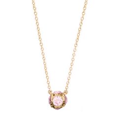 A Delicate Rolo Chain Suspends A Teensy Caged Glass Stone For A Playful, Sparkling Pendant Necklace. 15 1/2" Length; 2" Extender 1/2" Pendant Drop. Lobster Clasp Closure. Spade-N1 12k-Gold Plate/Glass. Brand New. Never Worn. Retail: $98 Dainty Pink Necklace With Delicate Chain, Feminine Pink Necklace With Adjustable Chain, Elegant Pink Charm Necklace With Delicate Chain, Elegant Pink Charm Necklaces With Delicate Chain, Pink Delicate Charm Necklace With Delicate Chain, Delicate Pink Charm Necklace With Delicate Chain, Dainty Single Strand Pink Jewelry, Pink Pendant Charm Necklace With Delicate Chain, Pink Delicate Round Necklace