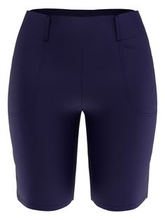 These Callaway women's golf shorts deliver on-course comfort and style with every swing. Stretch in the fabric allows you to move with ease, and a TrueSculpt™ panel helps create a smooth and flattering silhouette. Opti-Dri™ moisture-wicking technology pulls away sweat to keep you cool and dry as you play. The textured fabric of these golf shorts contains LENZING™ EcoVero™ viscose fibers derived from sustainable wood and pulp, for an eco-friendly wardrobe choice you can feel good about. 75% Ecove Golf Shorts Women, Stretch Shorts, Keep Your Cool, Ladies Golf, Moisture Wicking, Golf, Womens Shorts, Navy, Wardrobe