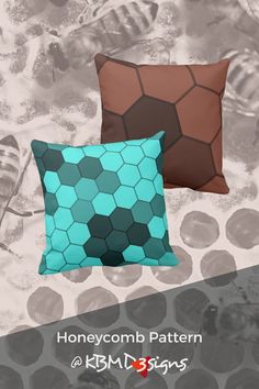 The #brown and #turquoise pillows show a geometric #hexagon pattern design by #KBMD3signs . The beauty, if the color fails to work with your #homedecor accent color, then color it your way by modifying the fill color. #ZazzleMade the pillows come in 16" and 20" and for indoor or outdoor use. Click through to find all ten readily available hues in addition to #homeaccessories such as round and oblong cushions, round and cubed poufs, and blankets. Hexagon Pattern Design, Brown Decorative Pillows, Brown And Turquoise, Yellow Throw Pillows, Pink Throw Pillows, Grey Throw Pillows, Red Throw Pillows