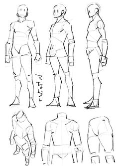 an image of how to draw the human figure