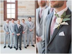 a group of men in suits standing next to each other