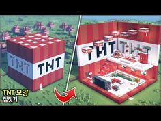 an image of a house made out of legos in the middle of a video game