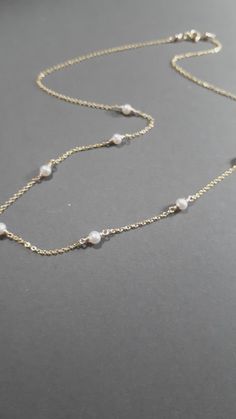 Freshwater Pearl Necklace – Admirable Jewels Dainty Adjustable Beaded Pearl Necklace, Dainty Pearl Chain Beaded Necklace, Dainty Handmade Pearl Choker, Dainty Pearl Choker Necklace With Adjustable Chain, Dainty 14k Gold-filled Pearl Necklace With Adjustable Chain, Freshwater Pearl Necklace, Beaded Choker Necklace, Freshwater Pearl Necklaces, Beaded Choker