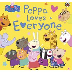 peppa loves everyone book cover