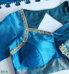 Blue Blouse Designs, Lace Blouse Design, Fashionable Saree Blouse Designs, Cutwork Blouse Designs, Blouse Design Images, New Blouse Designs