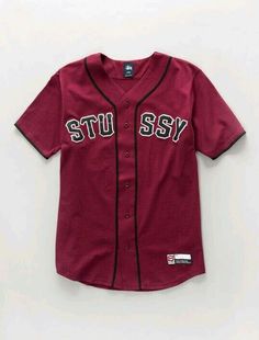 Baseball Jersey Outfit, Patterned Button Up Shirts, Baseball Jersey Shirt, Jersey Outfit, Baseball Jersey, Baseball Jerseys, Mode Style, Shirt Pattern