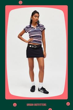 Cargo styling made modern UO mini skirt in a slim, tailored fit. Designed in a soft, stretch woven featuring a low-rise waistline, utility-inspired patch pockets and a side-split hem. Finished with hidden shorts underneath! Only at Urban Outfitters. Features UO Dariah cargo pocket mini skort Low rise mini skort Soft stretch woven fabric Low rise waistline that sits at the hips Patch pocket details at the front Split-sides hem Slim fit Mini length Shorts lining Zip closure UO exclusive Content + Care 78% Viscose, 19% nylon, 3% spandex Machine wash Imported Size + Fit Model in Khaki is 5’10" and wearing size Small Measurements taken from size Small Length: 12" | Urban Outfitters UO Dariah Cargo Pocket Mini Skort in Black, Women's at Urban Outfitters Urban Outfitters Fitted Cotton Skort, Fitted Cotton Skort From Urban Outfitters, Fitted Cotton Skort By Urban Outfitters, Trendy Fitted Skort By Urban Outfitters, Trendy Fitted Urban Outfitters Skort, Urban Outfitters Fitted Cotton Mini Skirt, Fitted Cotton Mini Skirt By Urban Outfitters, Fitted Casual Elastane Mini Skirt, Urban Outfitters Chic Mini Skort