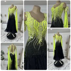 ballroom dance dress for women ballroom dancing costumes standard dancewear Competition standard Yellow Ballroom Dress, American Smooth Dress, Standard Ballroom Competition Dresses, Ballroom Practice Wear Skirts, Ballroom Rhythm Dress, Yellow Ballroom Dance Dress, Dance Costumes Ballroom, Ballroom Dance Dresses, Ballroom Dance