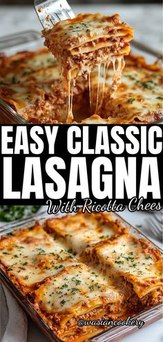 Tasty Lasagne With Ricotta featuring Lasagna Recipes, World Best Lasagna Recipe, Lasagna Recipe Easy Simple, The Best Homemade Lasagna, Best Cheese For Lasagna, and Ground Beef Lasagna Recipe. Thick Lasagna Recipe, Basic Lasagna Recipe Ground Beef, Homemade Lasagna With Ricotta Cheese, Lasagna Recipe With Oven Ready Noodles And Ricotta, Lasagna For 2 Recipe, Lasagna Recipe Traditional, 9x9 Lasagna Recipe, Copycat Lasagna Recipe, Lasagna Recipe For 4 People