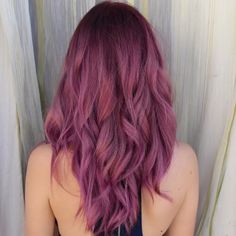 Pale Magenta Hair Magenta Hair Colors, Hair Colorful, Hair Color Crazy, Super Hair, Burgundy Hair, Trendy Hair Color