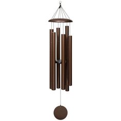 a wind chime hanging from the ceiling