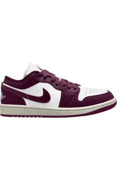 Jordan Air Jordan 1 Low Sneaker (Women) | Nordstrom Jordan Air, Air Jordan 1 Low, Jordan 1 Low, Low Sneakers, The Court, Air Jordan 1, The Streets, Jordan 1, Basketball Shoes