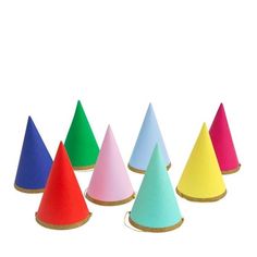 Happy Birthday Multicolor Party Hats Happy Birthday Rainbow, Meri Meri Party, Sparkly Party, Happy Birthday Celebration, Rainbow Balloons, Dream Party, Birthday Party Hats, Meri Meri, Happy Birthday Balloons