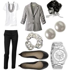 How To Have Style, Proper Attire, Street Work, Boyfriend Watch, Gray Coat, Gray Blazer, Work Clothing, Interview Outfit, Grey Blazer