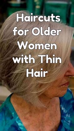 15 Youthful Haircuts for Older Women with Thin Hair Youthful Haircuts, Choppy Bob Hairstyles For Fine Hair, Thin Hair Styles For Women, Bob Haircut For Fine Hair, Edgy Short Hair, Short Hair Over 60