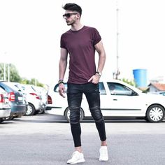 Simple Ootd, Photography Styles, Poses Photography, Mens Style Guide, Men's Casual Style, Yes Or No, Male Fashion, Mens Casual Outfits, Outfit Casual