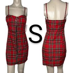 Red Plaid Cami Zipper Mini Dress Brand New Bear Dance Brand Size S Can Also Fit A M Red Plaid Cami Zipper Mini Dress! Plaid Design Thick Material Mini Length Front Zipper Detail Polyester Material (Red-Plaid-Cz-Md-S #860) Stock Reference Number ~~~~~~~~~~~~~~~~~~~~~~~~~~~~ 2-5 Items 15% Off & 6-10 Items 25% Off & 11+ Items 35% Off On Bundles & Save $$$ Dealdepends On How Many Items In The Bundle *!~Message Me On The Items, And I Will Create A Special Bundle Listing For You!~!* Shipped Within 1-3 Mini Cotton Dress With Zipper Closure, Cotton Mini Dress With Zipper Closure, Stock Reference, Plaid Design, Number 2, Zipper Detail, Dance Dresses, Red Plaid, Dress Brands