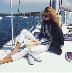 Sailing Fashion, French Riviera Style, Breton Stripes, Sailor Style, Sailor Fashion