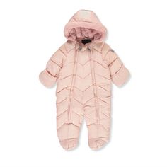 Pink Fitted Onesie For Winter, Spending Time With Family, Winter Romper, Baby In Snow, Playing In The Snow, Snow Gear, Snow Suit, Polar Fleece, Future Baby