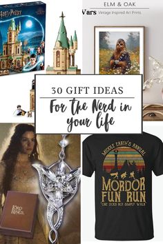 gifts for the nerd in your life from harry potter to hogwart's castle