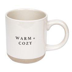 PRICES MAY VARY. DETAILS: 14oz stoneware style mug with designs on both sides. Our stoneware mugs are microwave safe and dishwasher safe. Avoid abrasive cloths when cleaning. Use caution when removing the mug from the microwave. Dimensions: 3.31" x 3.93" (5.19" w/handle). Designed in the USA, imported. HAND-CRAFTED: Each piece is hand-crafted, making the character of each mug perfectly unique. There may be slight variations in each stoneware coffee mug. The stoneware material has heat-retaining Water Decor, Sweet Water, New Job Gift, Job Gifts, Choose Joy, Stoneware Mugs, Micro Onde, Christian Gifts, Inspirational Gifts