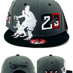 Brand New Polyester Chicago Greatest 23 Mj Dribbler Snapback Hat. Basketball Silhouettes And 23 On Dark Gray Crown. Great Look With Mj On Side, Chicago Script On Back. One Size Fits Most. Snapback Hats Like These Normally Retail For $29 Plus Shipping, But You Can Take Advantage Of This One For Only $20!!! Hat Has All Logos And Letters On Crown Embroidered, Stitched On. Let's Go, Chicago!!! Gray Snapback Hat For Baseball Season Streetwear, Gray Baseball Cap Snapback For Sports Events, Gray Snapback Baseball Cap For Sports Events, Gray Snapback Hat For Sports Events, Gray Snapback Hat For Baseball Season Sports Events, Gray Snapback Fitted Hat For Streetwear, Gray Snapback Visor Hat For Streetwear, Gray Flat Bill Hat For Streetwear, Gray Urban Snapback Hat For Streetwear