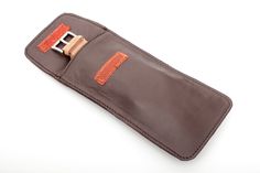 This pouch is executed in the same exact leather that we use for our highly popular travel rolls in the above video. Lightweight and sublime, this watch pouch is a wonderful accessory for that extra watch you need to take with you on the go. With an easy and sporty velcro flap closure executed in our signature orange, you can add your wingman watch and just toss it in your duffel bag. You'll be ready for all your wrist watch checks through out your whole vacation!› Full grain leather› 100% sheep Hand Wax, Chestnut Brown, Natural Tan, Travel Pouch, Classic Beauty, Duffel Bag, Full Grain Leather, Chestnut, Accessories Watches