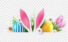 Easter Decoration PNG Easter Graphic Design, Silhouette Png, Easter Decoration, Easter Rabbit