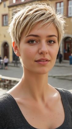 Are you looking to transform your look with a chic and trendy hairstyle? The choppy pixie haircut might be just what you need. This versatile haircut has become a favorite for many due to its edgy and modern vibe. Whether you have thick hair, fine hair, or something in between, a choppy pixie cut can … The post 23 Trendy Choppy Pixie Haircuts for a Bold New Look appeared first on voxen.info. Choppy Pixie Haircut, Pixie 2024, Thick Hair Pixie Cut, Pixie Hair Color, Fine Hair Pixie Cut, Choppy Pixie, Shortish Hair, Short Cropped Hair, Choppy Pixie Cut