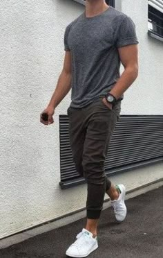 Moda Casual Chic, Kemeja Lelaki, College Guys, Tee Shorts, Vans Converse, Short Men Fashion