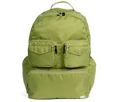 Whether you're hiking, biking, or heading to that weekend getaway, this backpack is a functional item that keeps your essentials organized with lots of exterior pockets. Padded backpack straps, a trolley sleeve, and a top handle offer versatile carrying options. From Lug. Travel Backpack With Functional Pockets For Outdoor Activities, Green Backpack With Zipper For Trip, Outdoor Travel Backpack With Functional Pockets, Nylon Backpack With Pockets For Back To School, Utility Travel Backpack, Versatile Outdoor Travel Bag With Functional Pockets, Multifunctional Green Travel Bag For Outdoor, Back To School Nylon Backpack With Pockets, Outdoor Activities Travel Backpack With Functional Pockets