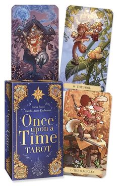 Once Upon a Time Tarot Deck by Carole - Anne Eschenazi - Paperbacks & Frybread Co. Time Tarot, Secret Passage, The Major Arcana, Indigo Chapters, Pagan Witchcraft, Rider Waite, Minor Arcana, Fiction And Nonfiction, Major Arcana