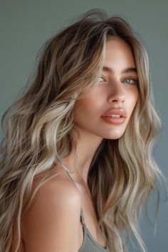 24 Stunning Ash Blonde Hair Color Ideas to Refresh Your Look Multidimensional Blonde, Ash Blonde Hair Color Ideas, Wavy Mid Length Hair, Ash Blonde Hair Color, Ash Blonde Hair Balayage, Calm Summer, Beige Blonde Balayage, Fall Blonde Hair, Amazon Hair