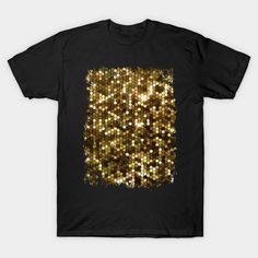 Enjoy this Beautiful Gold Sequin Style Glitter Pattern! -- Choose from our vast selection of Crewneck and V-Neck T-Shirts to match with your favorite design to make the perfect custom graphic T-Shirt. Pick your favorite: Classic, Relaxed Fit, V-Neck, Tri-Blend, Dolman Extra Soft Tri-Blend, Slouchy V-Neck, Slouchy, Premium, Heavyweight, Curvy, Ringer, and Curvy V-Neck. Customize your color! For men and women. Black Glitter Short Sleeve T-shirt, Gold Short Sleeve Top With Glitter Print, Gold Short Sleeve Tops With Glitter Print, Black Glitter T-shirt With Short Sleeves, Gold Graphic Tee With Letter Print, Gold Letter Print T-shirt For Party, Glitter Pattern, Gold Sequin, V Neck T Shirt