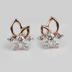 ▶️ This earrings made with genuine diamonds in 14k solid rose gold, ▶️ Pave Diamond Stud Earrings, Solid 14k Rose Gold Fine Jewelry. ▶️ Pave Diamond Earrings, Stud Earrings, Everyday Jewelry ▶️ Special customize for Mother's day, Anniversary, Birthday Gift, Valentine, Christmas. ▶️ Item Details: Gross Weight:1.10 Grams 14k Rose Gold Weight:1.06 Grams Diamond Weight:0.17 Carats Item Size: 7 x 6 MM Item SKU: AEOS-1908 Gemstone color may vary due to natural and availability. This is a made to order Diamond Earrings Stud, Ear Wrap Earrings, Fine Jewelry Earrings, Yellow Gold Stud Earrings, Gemstone Diamond Ring, Pave Diamond Earrings, Earrings Everyday, Gem Earrings, Floral Studs