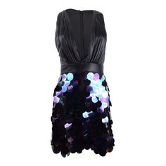 New With Original Tags Style: A-Line, Size Type: Regular, ,, Sleeveless, 95% Polyester/5% Spandex, Dry Clean, Inseam: Edgy Glam, Aline Dress, A Line Dress, A Line, Black Dress, Multi Color, Dry Clean, Spandex, Womens Dresses