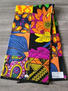 DESCRIPTION African Ankara Fabric. This is high quality African print is 100% cotton and it's 45 inches wide. It is used for making African Clothing, African quilts, & For Home decoration. FYI: Print is Double sided. The listing is for 3yards and 6yards Each piece of fabric measures: 105 - 108in by 45in for 3yards 210 - 216in by 45in for 6yards If you purchase more than one yard, you will receive one continuous piece. *If you require more than what I have listed, feel free to send me email. CARE Multicolor Cotton Fabric With Vibrant Print, Multicolor Floral Print Cotton Fabric, Cotton Fabric With Vibrant Multicolor Print, Cotton Fabric With Vibrant Patterned Print, Vibrant Print Patterned Cotton Fabric, Vibrant Print Cotton Fabric, Patterned Cotton Fabric With Vibrant Print, Vibrant Multicolor Cotton Fabric, African Quilts