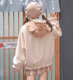 Kawaii Bear Coat PN4350 ●Size: S: Length 63.5 cm , bust 128 cm ,sleeve 58 cm, shoulder 39 cm. M: Length 65 cm bust 132 cm, sleeve 59 cm, shoulder 40 cm. L: Length 66.5 cm bust 136 cm, sleeve 60 cm, shoulder 41 cm. (Please allow 1-3cm differs due to manual measurement.As different computers display colors differently,the color of the actual may vary slightly from the above images.Thanks for your understanding.) ●Material: soft,polyester ●About Shipping: We attach great importance to the orders of each customer and parcel delivery. 1.Processing time: 2-3 business days. 2.Shipping time: 10-15 business days to US, please allow 3-4 weeks shipping to other country.(Shipping times can be affected by variable customs clearance times or public holidays.) Cute Cream Outerwear, Cute Cream Long Sleeve Outerwear, Cute Beige Long Sleeve Outerwear, Cute Long Sleeve Beige Outerwear, Kawaii Long Sleeve Cotton Outerwear, Spring Kawaii Long Sleeve Outerwear, Cute Beige Outerwear For Spring, Cute Beige Winter Tops, Style Uniform