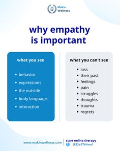 What you see on the outside doesn't always reflect the battles within. In a world where everyone is facing their own challenges, empathy and kindness become powerful tools 💙 Book your online therapy visits with Makin Wellness today 👇 ☎️ Call (833)-274-heal ✉️ Email info@makinwellness.com #empathy #youarenotalone #mentalhealthawareness #mentalhealthmatters #mentalhealthsupport #onlinetherapy #virtualtherapy #therapysession Relationship Building, Mental Health Support