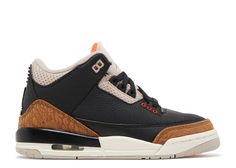 Air Jordan 3 Retro GS 'Desert Elephant' - Air Jordan - DM0967 008 - black/rush orange/fossil stone/sail Retro Desert, Nike Air Jordan 3, Jordan Retro 3, Jordan Model, Jordan 3 Retro, Air Jordan 3 Retro, Air Jordan 3, Air Jordans Retro, Jordan 3