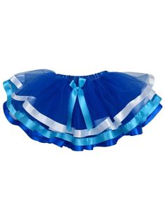 TT137FZ_1.jpg?0 Ribbon Trim Tutu, Light Blue Ribbon, Boutique Brands, White Ribbon, Tutu Skirt, Ribbon Trim, Blue Ribbon, Ruffle Skirt, Blue Light