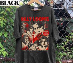 Billy Loomis Shirt, Cool T Shirts Vintage, Scream Clothes, Scream Merchandise, Scream Merch, Cute Shirts Aesthetic, Aesthetic Clothes Vintage, Scream Outfits, Scream Shirt