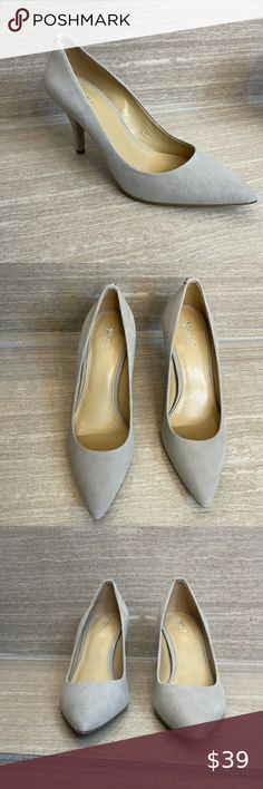 MICHAEL KORS NWOT Women’s Size 8.5 Gray suede heel stiletto pumps pointed toe Stiletto Pumps, Gray Suede, Suede Heels, Pumps, Heels, Fashion Trends