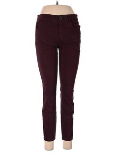 Ann Taylor LOFT Jeggings Size: 28 Burgundy Bottoms - used. 3% Elastan, 40% Rayon, 57% Cotton, Colored Wash, Regular, Mid/Reg Rise | Ann Taylor LOFT Jeggings - Mid/Reg Rise: Burgundy Bottoms - Size 28 Loft Burgundy Pants, Ann Taylor Loft, Jeggings, Ann Taylor, Womens Bottoms, Women Handbags, Loft, Handbags, Clothes