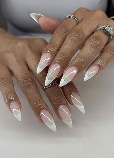 wedding nails, bridal nails, french manicure wedding, french tips nails brides, wedding nails brides, bride nails, wedding nail ideas Inspiring Nails, Paznokcie Hello Kitty, Wave Nails, Kutek Disney, Nagel Tips, Aesthetic Nails, Easy Nails, Smink Inspiration