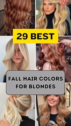 Fall Hair Colors For Blondes With Red, Hair Color For Blondes For Fall, Dark Blonde Hair With Copper Lowlights, Low Maintenance Fun Hair Color, Copper Shadow Root Blonde, Cowgirl Copper Hair With Money Piece, Dark Blonde Hair With Red Lowlights, Pumpkin Spice Hair Color Blonde, Fall Hair With Blonde Highlights