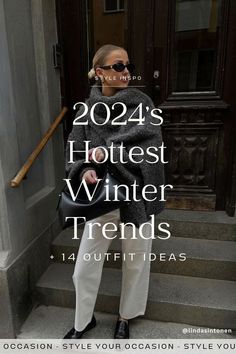 Winter 2024 Outfit Ideas, Winter Outfits Ideas Casual, Classy Fall Outfits 2024, Winter Style 2024 Women, Winter Collection 2024, Winter Looks For Women Cold Weather, Trending Winter Outfits 2024 Women, Stylish Outfits 2024 Autumn